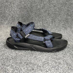 Teva Hurricane Sandals Men's 10 Blue Black Athletic Outdoor Hiking Water Shoes